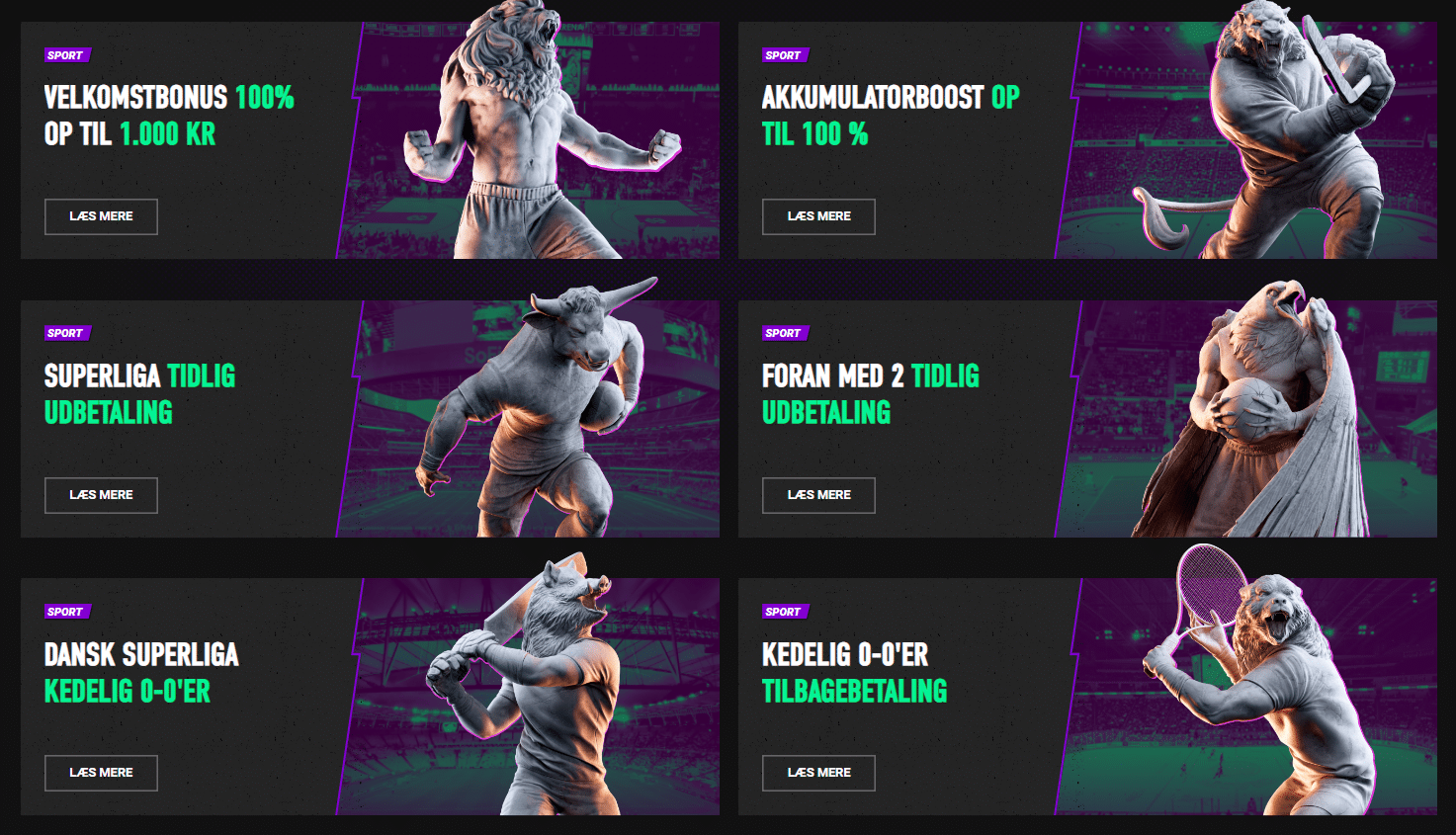 Aktuelle betting kampagner hos Betinia