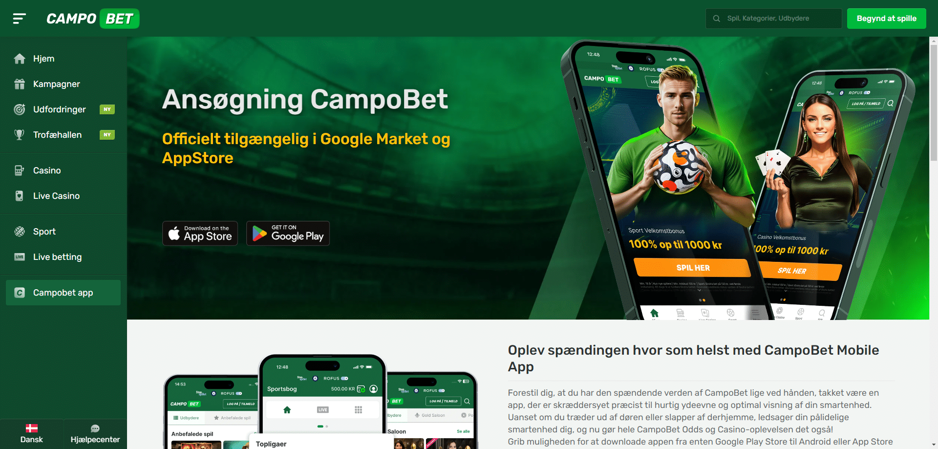 CampoBet app